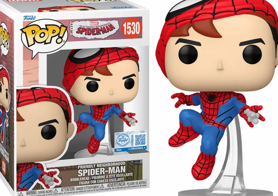 Your Friendly Neighborhood Spider-Man (2025) - Friendly Neighborhood Spider-Man (Unmasked) Pop! Vinyl Figure