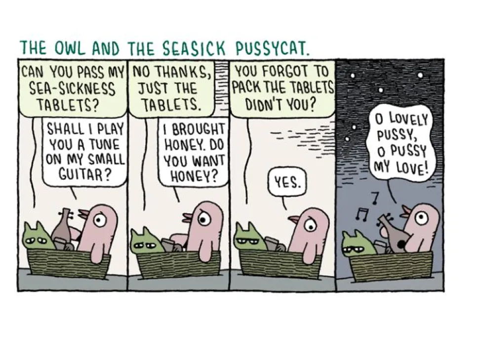 You’re All Just Jealous of My Jetpack by Tom Gauld Hardcover Book