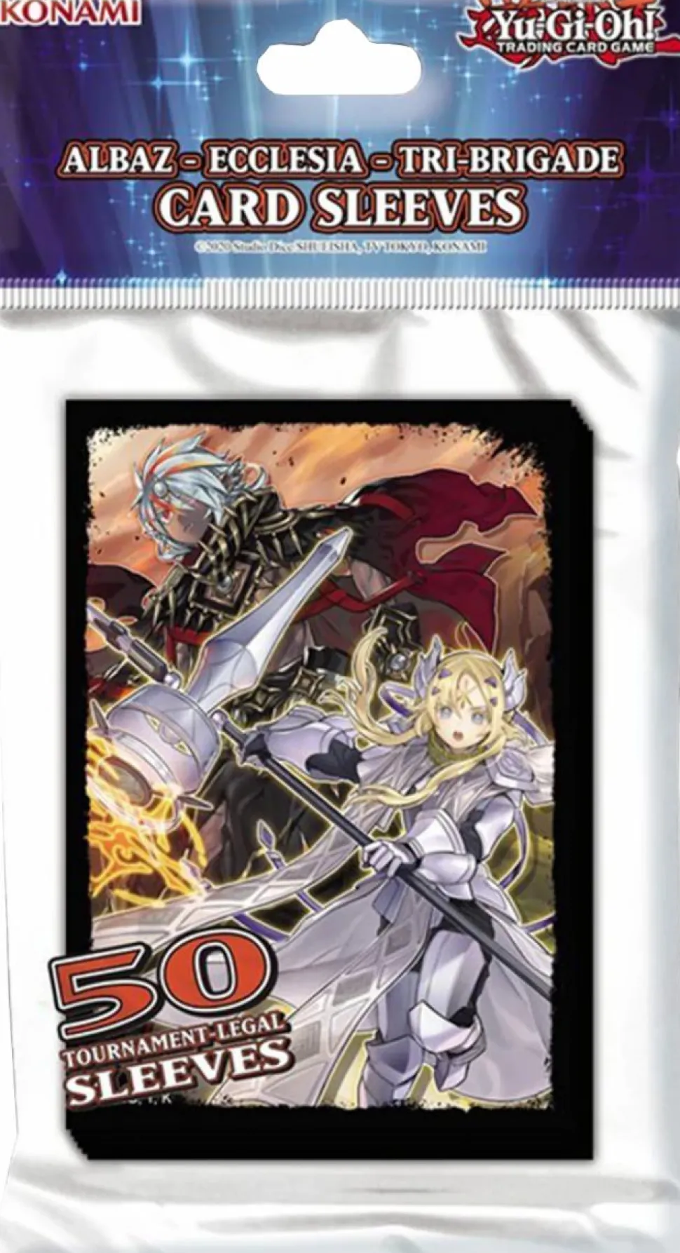 Yu-Gi-Oh! - Albaz: Ecclesia Tri-Brigade Card Sleeves (50 count)