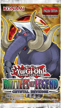 Yu-Gi-Oh! - Battles of Legend: Crystal Revenge Booster Box (24 Packs)