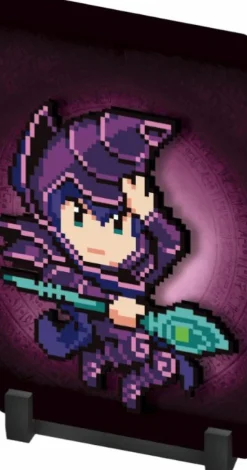 Yu-Gi-Oh! - Dark Magician FiGGYZ Pixel Art 4.3" PVC Magnet
