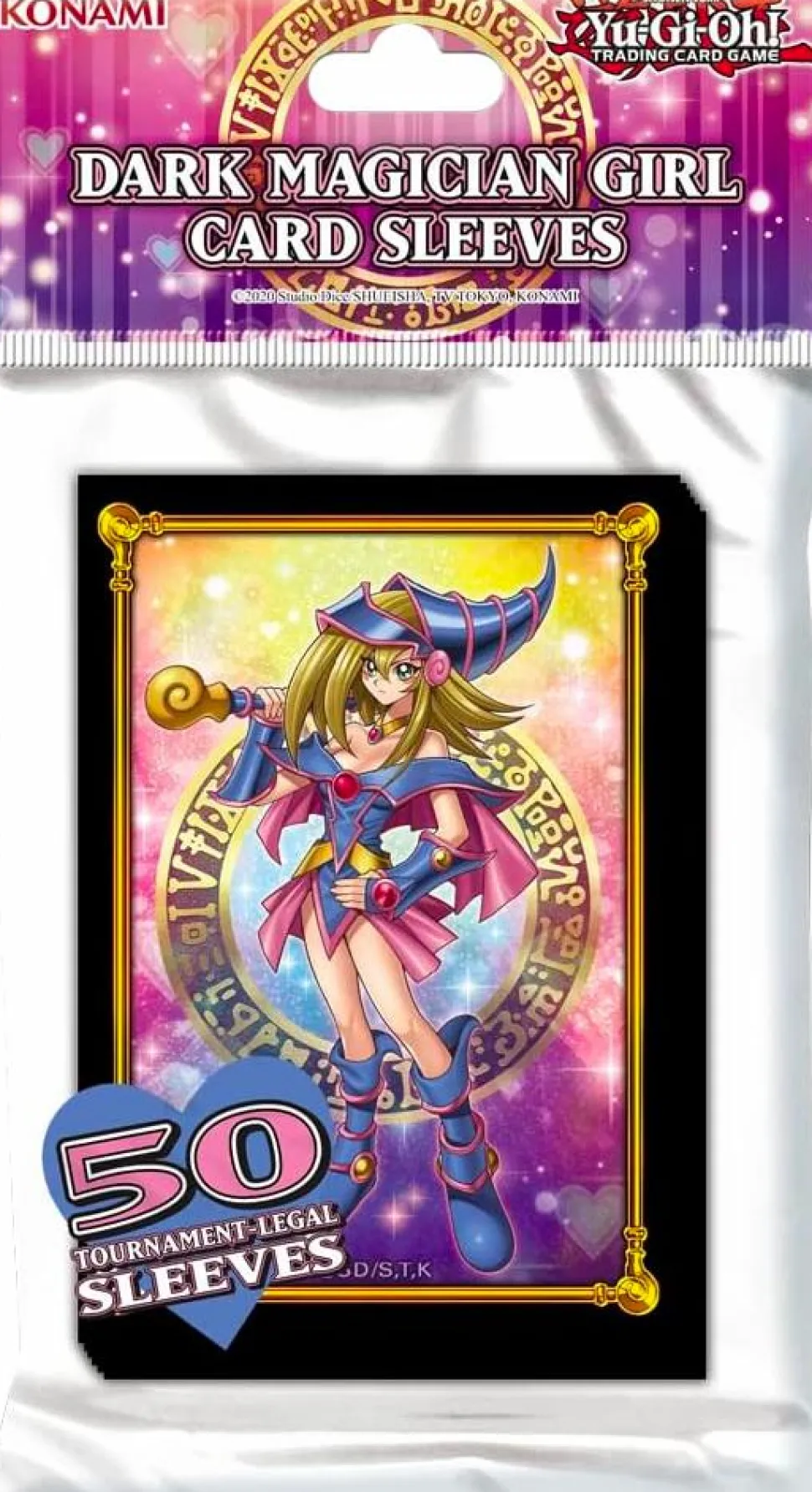 Yu-Gi-Oh! - Dark Magician Girl Small Deck Protector Sleeves (50 Count)