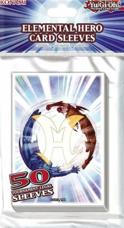 Yu-Gi-Oh! - Elemental Hero Card Small Deck Protector Sleeves (50 Count)