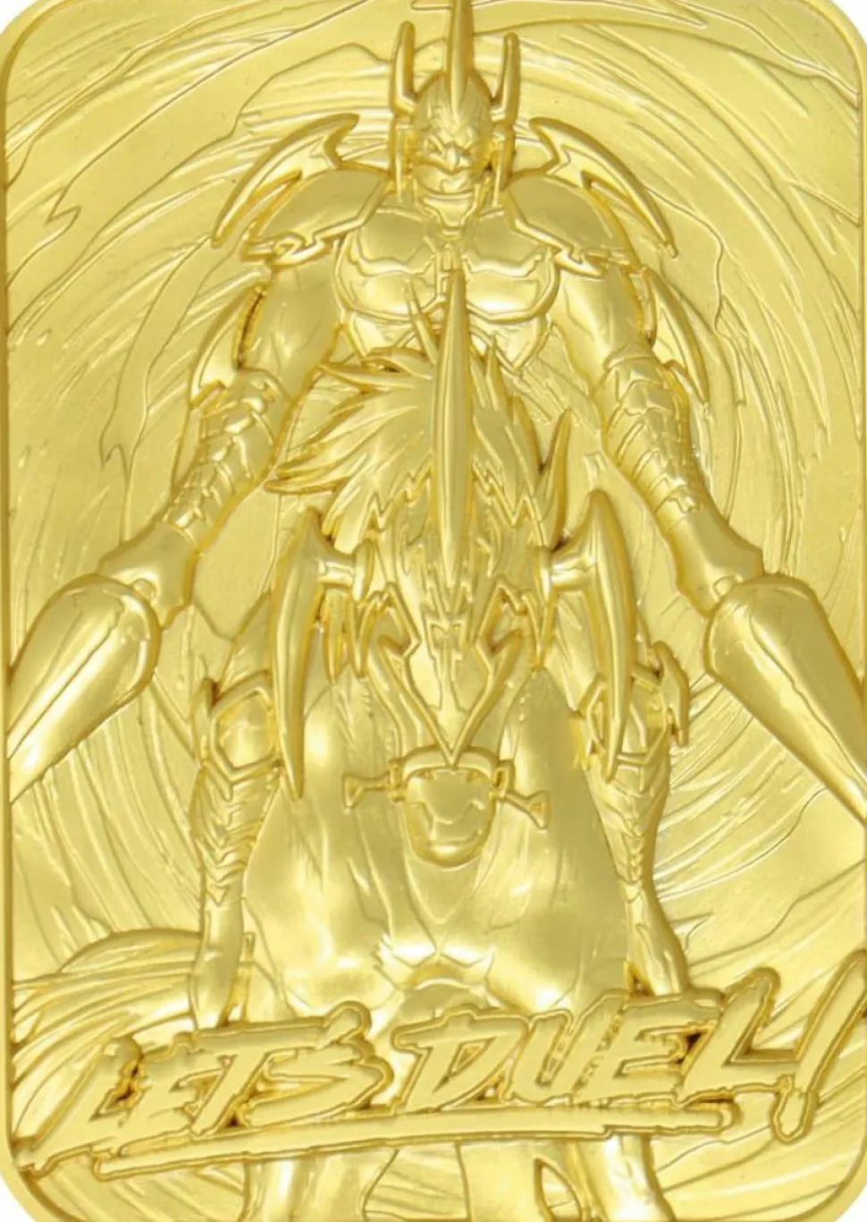 Yu-Gi-Oh! - Gaia the Fierce Knight Limited Edition 24K Gold Plated Metal Card