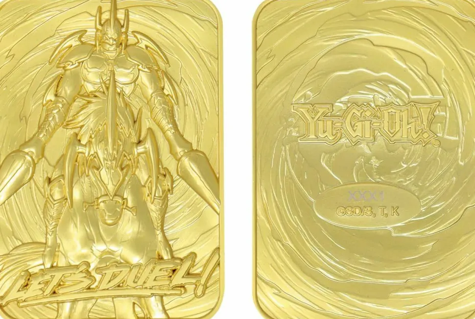 Yu-Gi-Oh! - Gaia the Fierce Knight Limited Edition 24K Gold Plated Metal Card