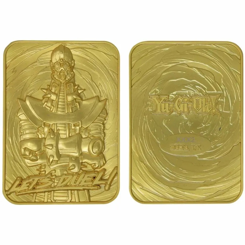Yu-Gi-Oh! - Jinzo Limited Edition 24K Gold Plated Metal Card