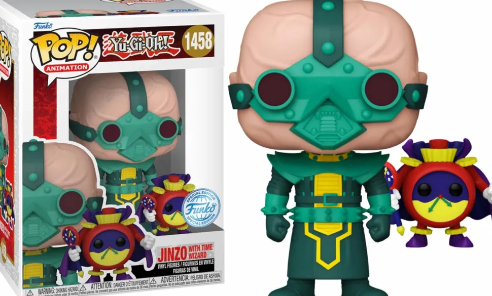 Yu-Gi-Oh! - Jinzo with Time Wizard Pop! Vinyl Figure