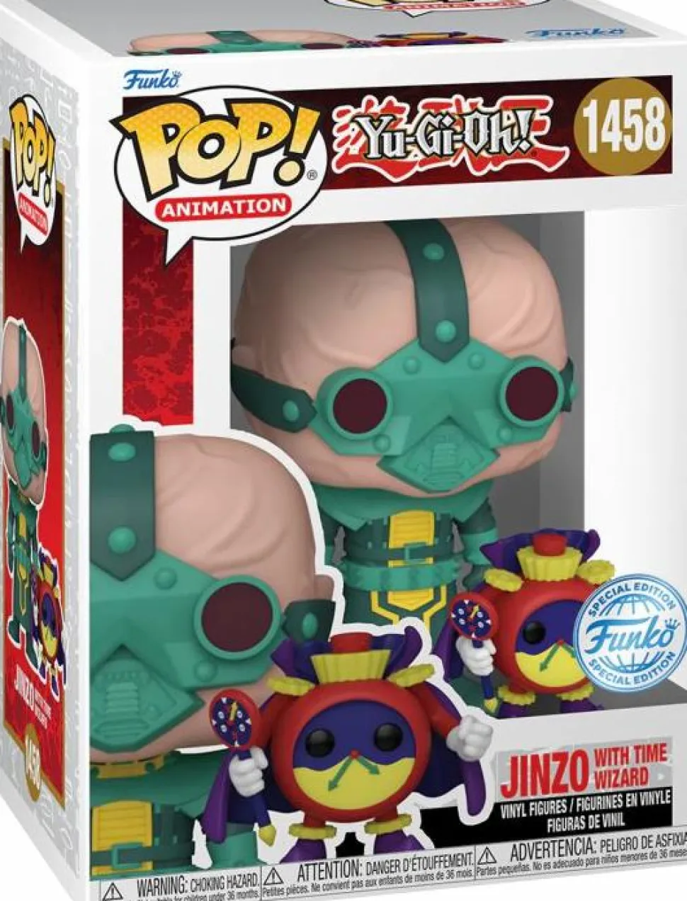 Yu-Gi-Oh! - Jinzo with Time Wizard Pop! Vinyl Figure
