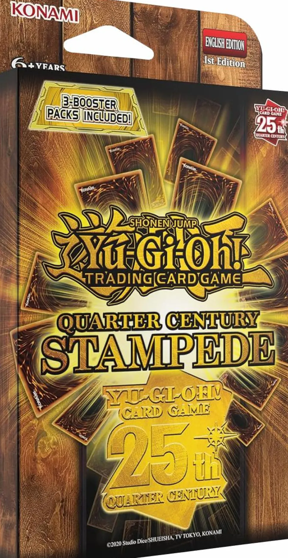 Yu-Gi-Oh! - Quarter Century Stampede 25th Anniversary Booster Tuckbox (3 Packs)