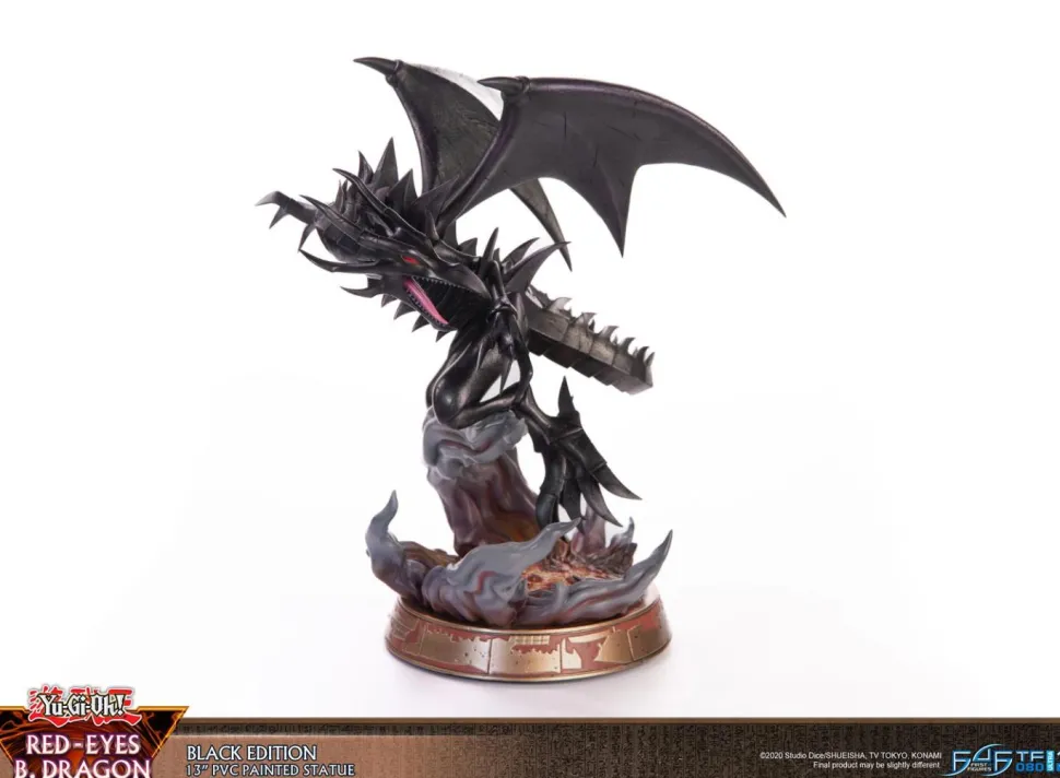 Yu-Gi-Oh! - Red Eyes B. Dragon (Black Edition) 13" PVC Statue