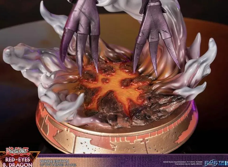 Yu-Gi-Oh! - Red Eyes B. Dragon (Purple Edition) 13" PVC Statue