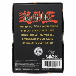 Yu-Gi-Oh! - Stardust Dragon Limited Edition 24K Gold Plated Metal Card