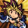 Yu-Gi-Oh! - Yami Yugi FiGGYZ Pixel Art 4.3" PVC Magnet