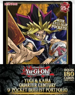 Yu-Gi-Oh! - Yugi & Kaiba 25th Anniversary 9-Pocket Duelist Portfolio Card Album