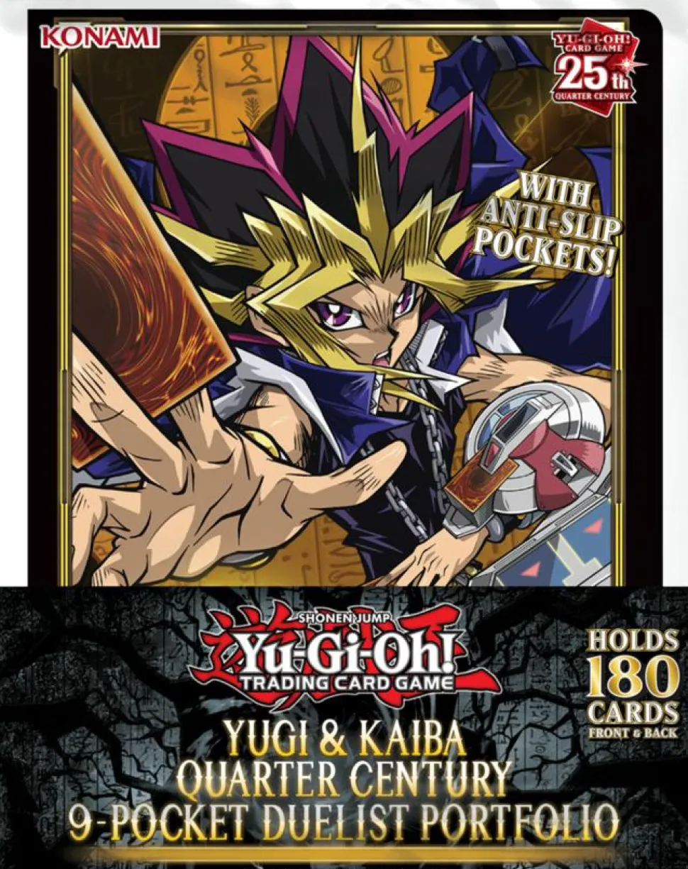 Yu-Gi-Oh! - Yugi & Kaiba 25th Anniversary 9-Pocket Duelist Portfolio Card Album