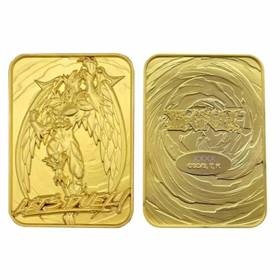 Yu-Gi-Oh! GX - Elemental Hero Avian Limited Edition 24K Gold Plated Metal Card