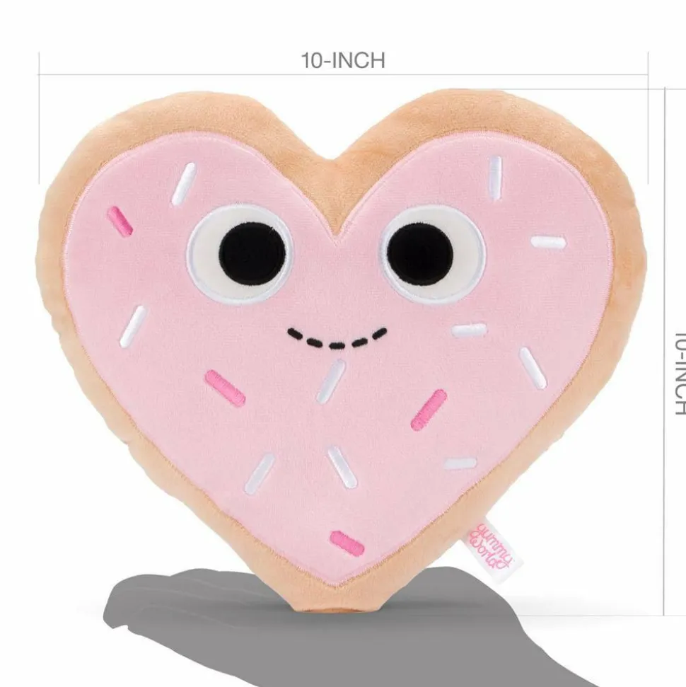 Yummy World - Haylee Heart Cookie 10” Plush