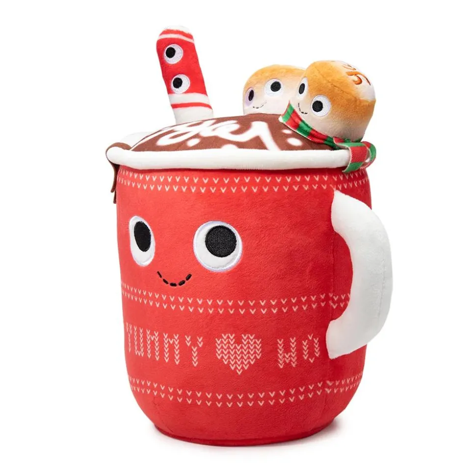 Yummy World - Judy Hot Cocoa with Marshmallows & Peppermint Stick 10” Plush