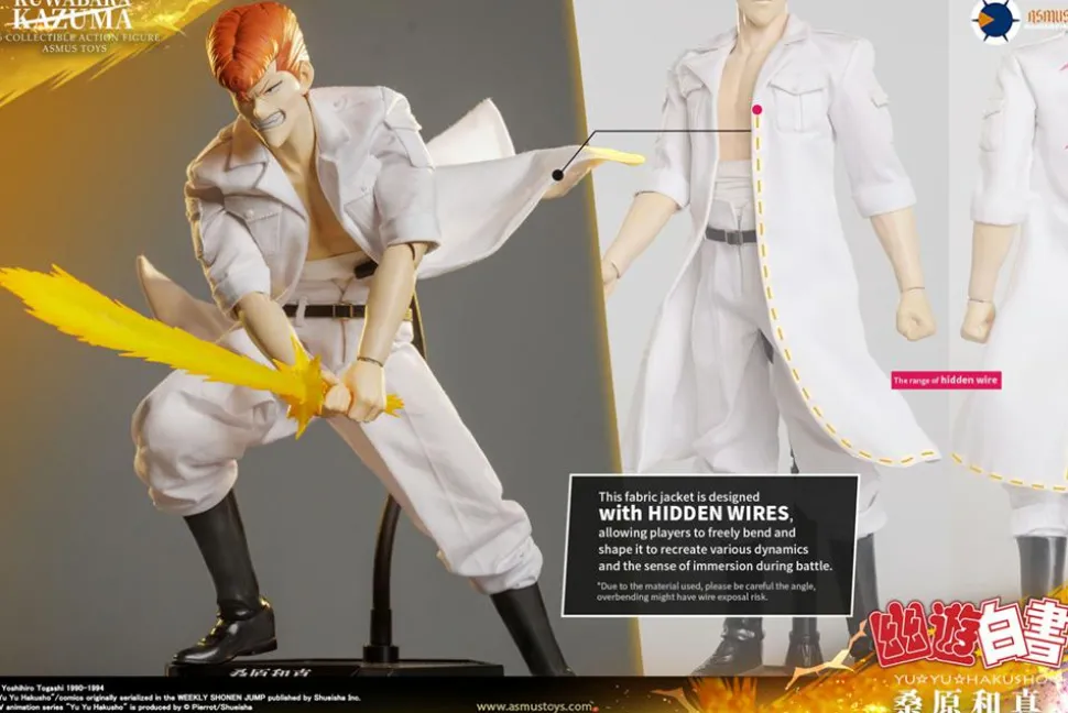 YuYu Hakusho - Kazuma Kuwabara 1/6th Scale Action Figure