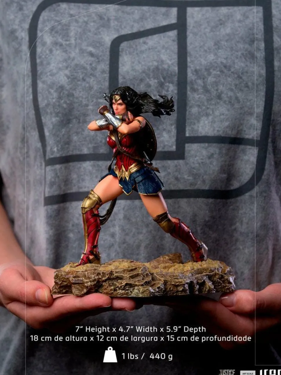 Zack Snyder’s Justice League (2021) - Wonder Woman 1/10th Scale Statue