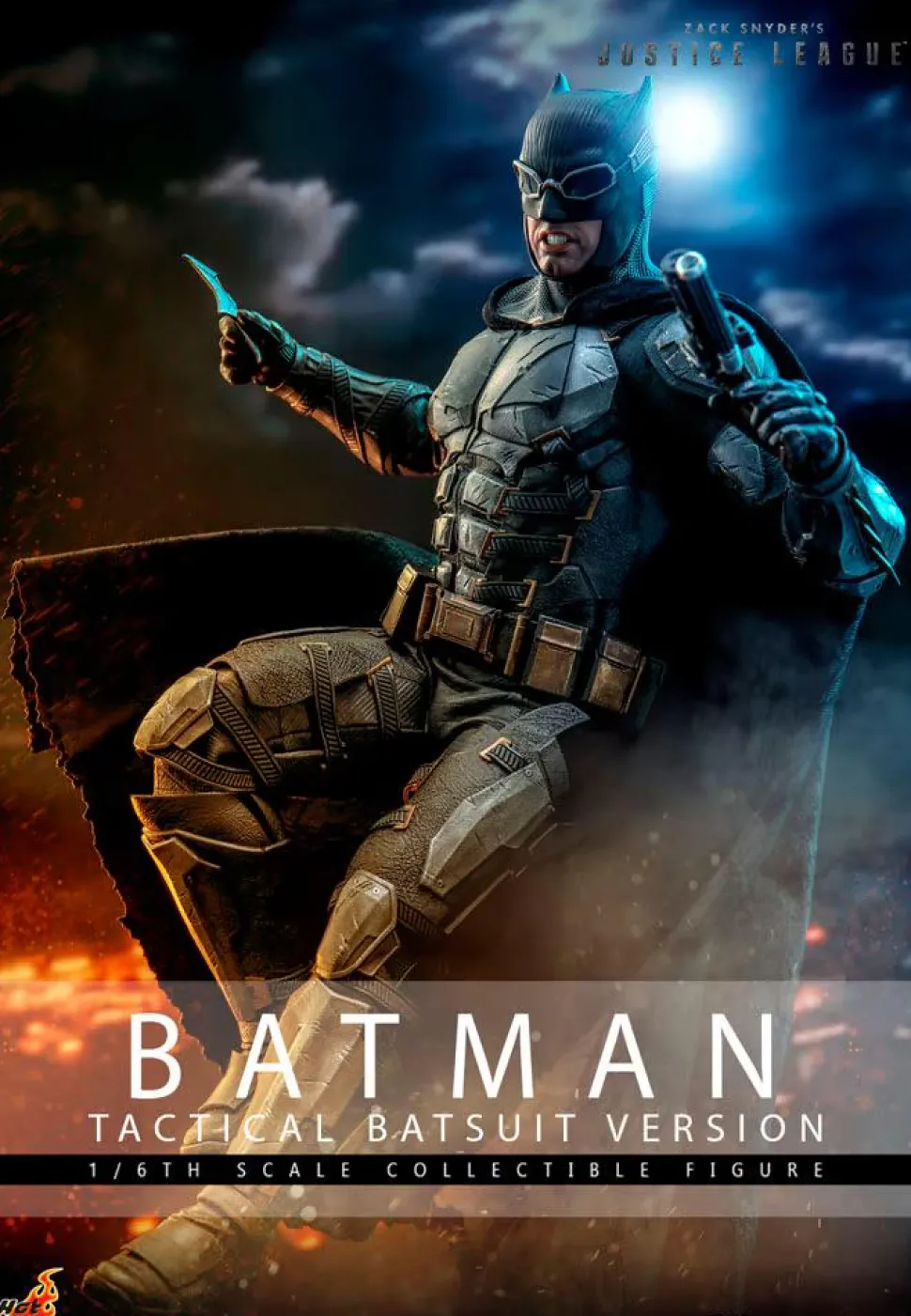 Zack Snyder's Justice League (2021) - Batman Tactical Batsuit Version 1/6th Scale Hot Toys Action Figure