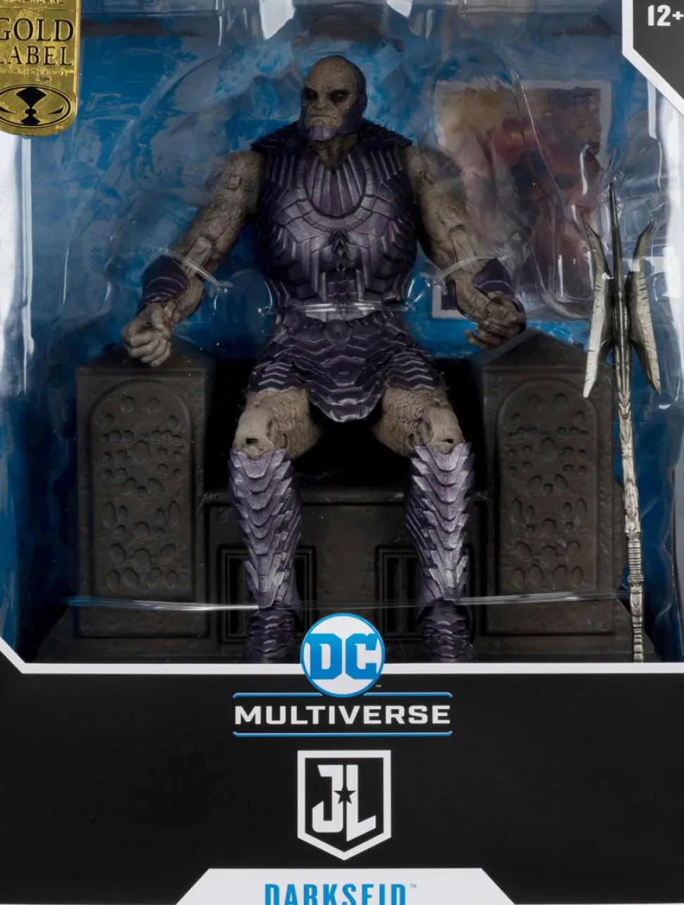 Zack Snyder's Justice League (2021) - Darkseid with Throne DC Multiverse Gold Label Megafig 7" Scale Action Figure