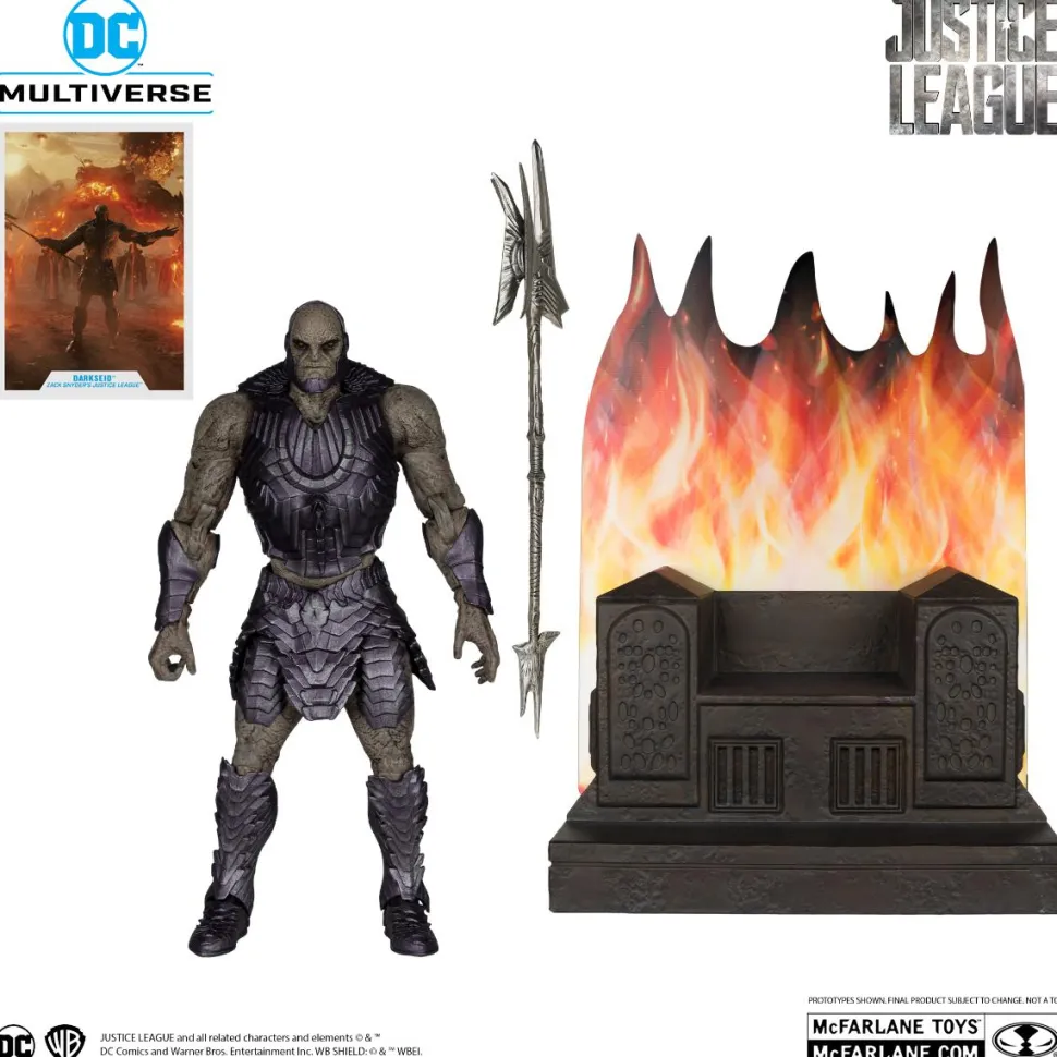 Zack Snyder's Justice League (2021) - Darkseid with Throne DC Multiverse Gold Label Megafig 7" Scale Action Figure