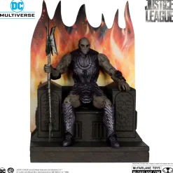 Zack Snyder's Justice League (2021) - Darkseid with Throne DC Multiverse Gold Label Megafig 7