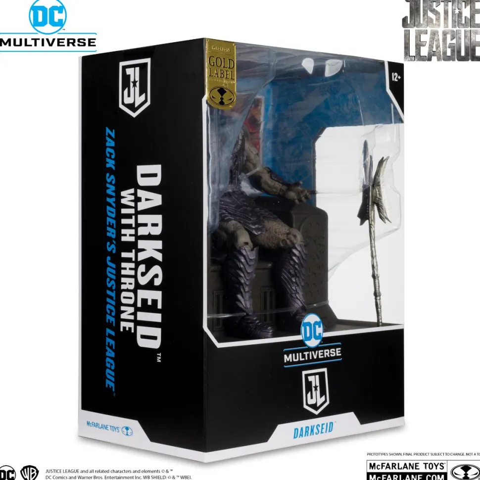 Zack Snyder's Justice League (2021) - Darkseid with Throne DC Multiverse Gold Label Megafig 7" Scale Action Figure