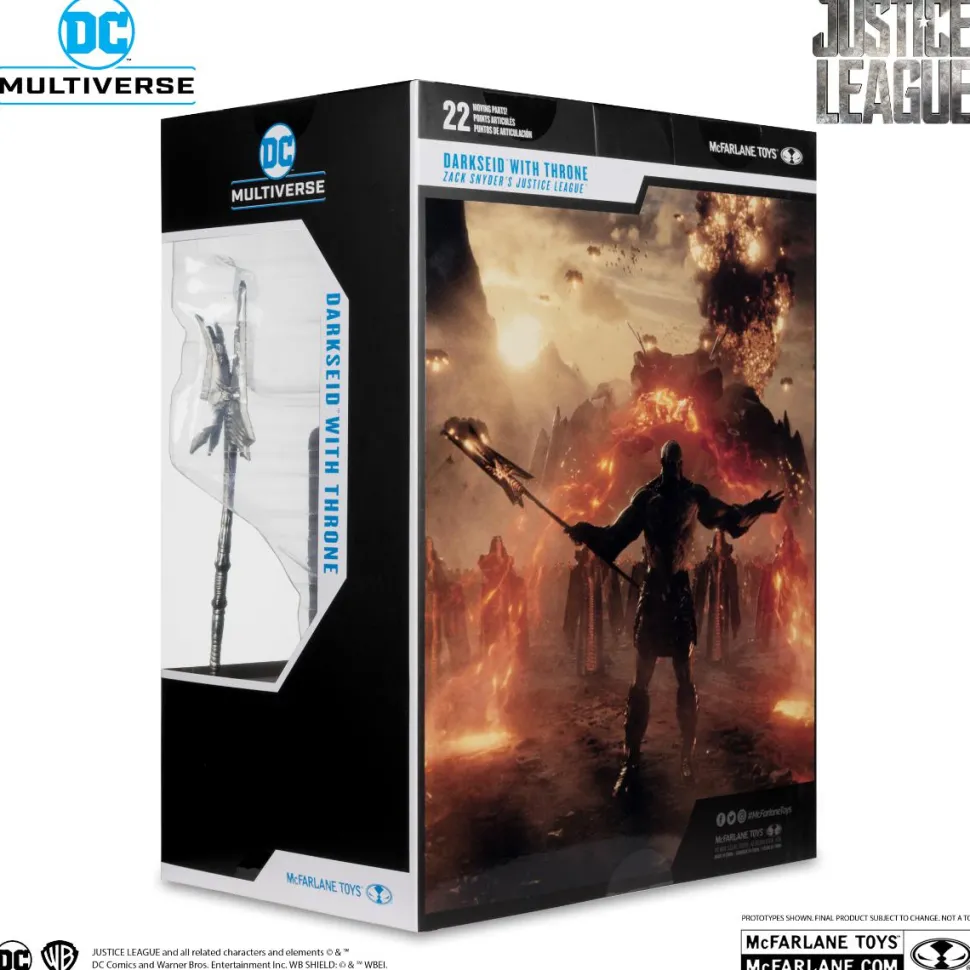 Zack Snyder's Justice League (2021) - Darkseid with Throne DC Multiverse Gold Label Megafig 7" Scale Action Figure