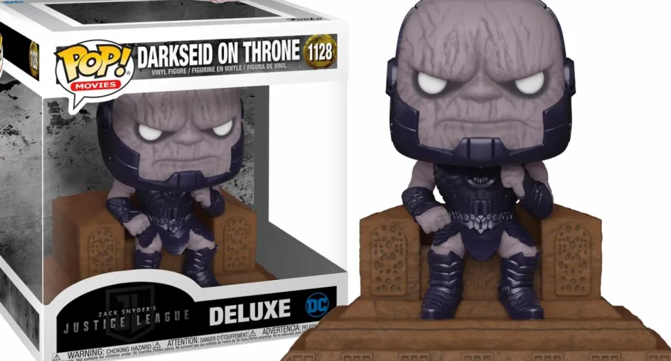 Zack Snyder’s Justice League - Darkseid on Throne Deluxe Pop! Vinyl Figure