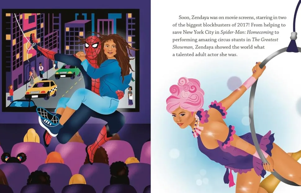 Zendaya - A Little Golden Book Biography Hardcover Book