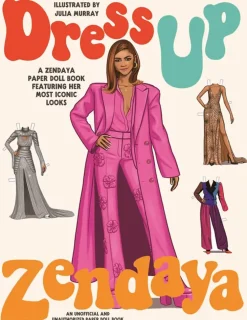 Zendaya - Dress Up Zendaya: A Zendaya Paper Doll Book Paperback Book