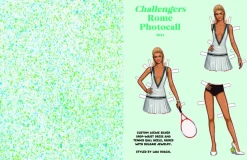 Zendaya - Dress Up Zendaya: A Zendaya Paper Doll Book Paperback Book