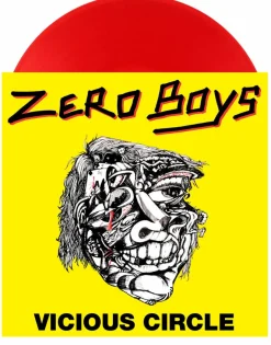 Zero Boys - Vicious Circle LP Vinyl Record (SC25 Exclusive Opaque Red Coloured Vinyl)