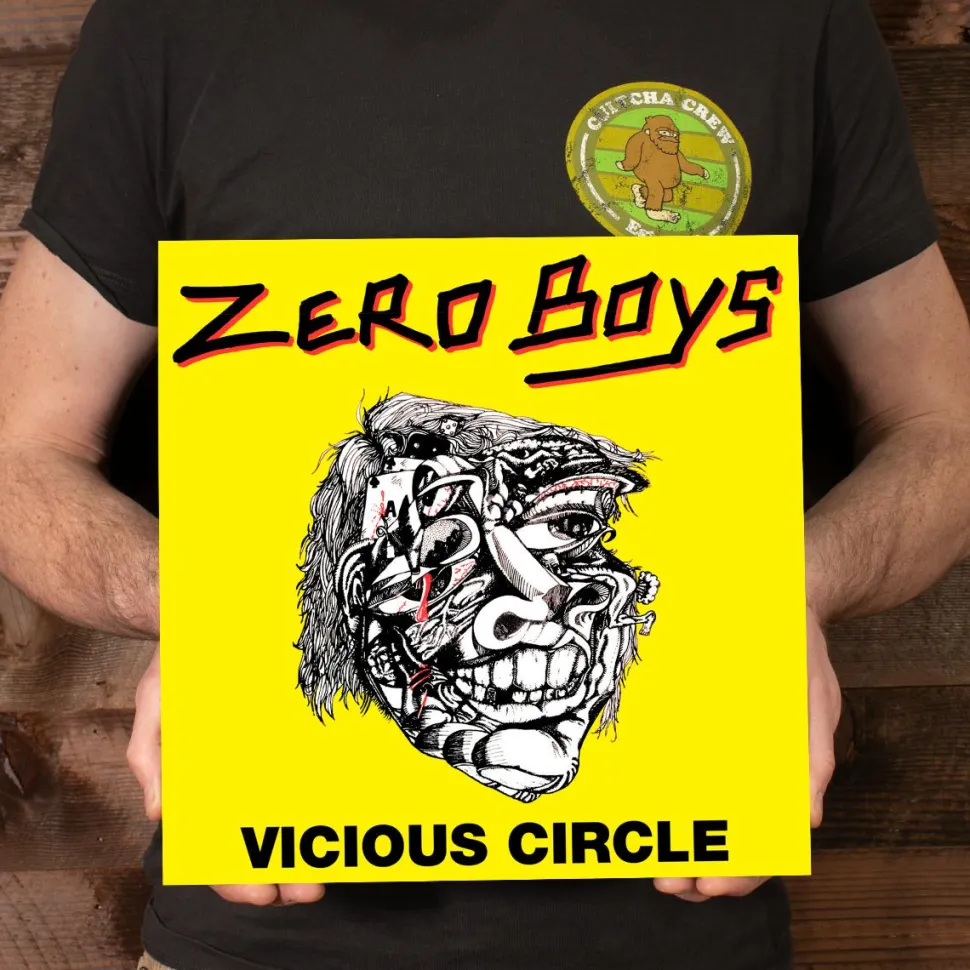 Zero Boys - Vicious Circle LP Vinyl Record (SC25 Exclusive Opaque Red Coloured Vinyl)