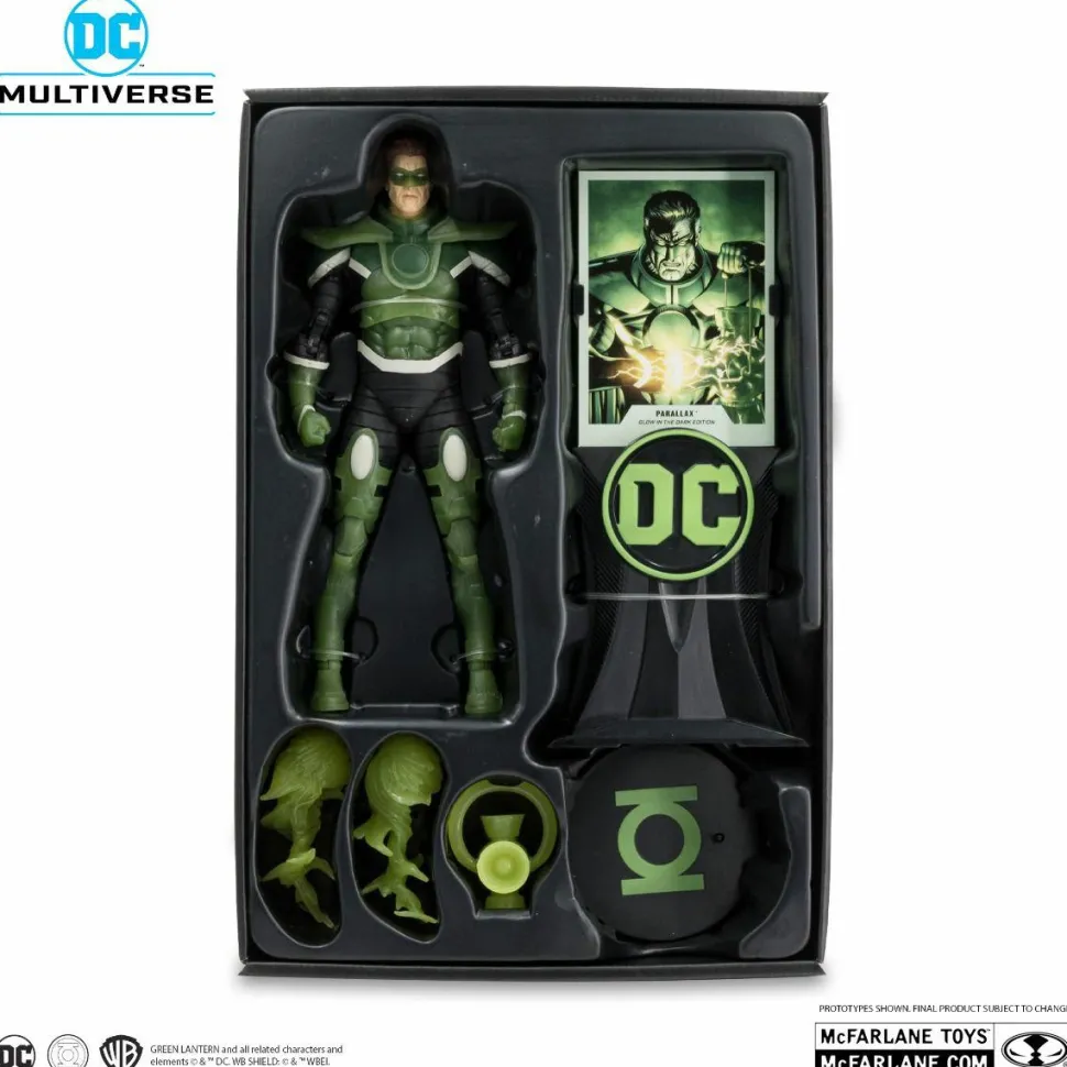 Zero Hour: Crisis in Time - Parallax Glow-in-the-Dark Edition DC Multiverse Gold Label 7" Scale Action Figure