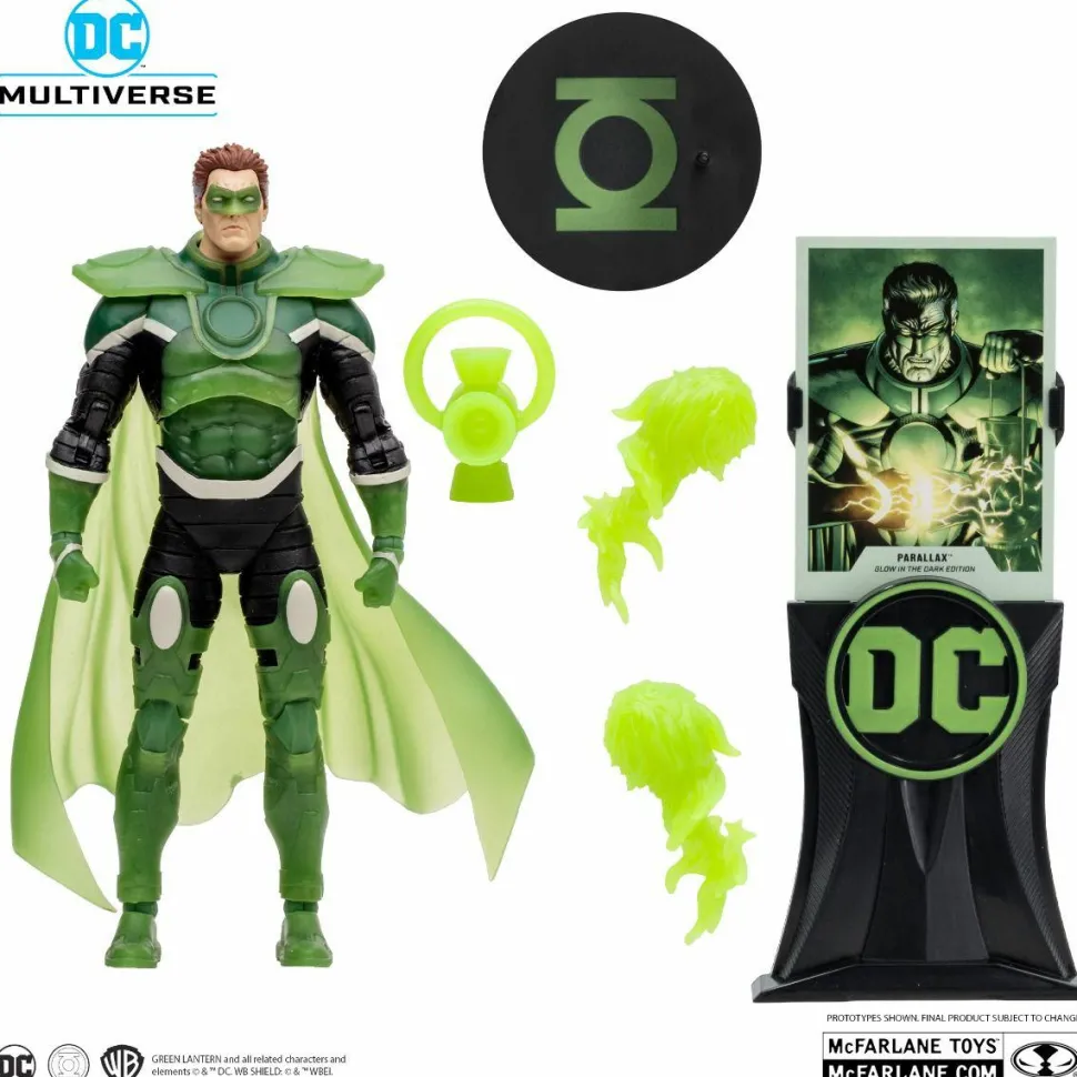 Zero Hour: Crisis in Time - Parallax Glow-in-the-Dark Edition DC Multiverse Gold Label 7" Scale Action Figure