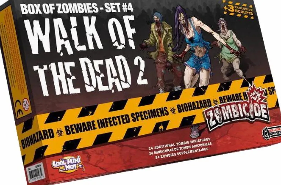 Zombicide - Box of Zombies Set #4 Walk of the Dead 2 Board Game Expansion