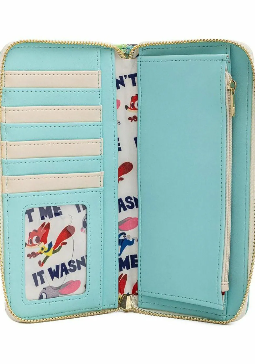 Zootopia - Chibi Group 8” Faux Leather Zip-Around Wallet