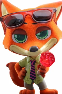 Zootopia - Nick Wilde (Velvet Hair Version) Cosbaby (S) Hot Toys Figure