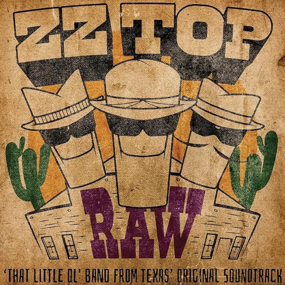 ZZ Top - Raw That Little Ol' Band from Texas Original Soundtrack LP Vinyl Record