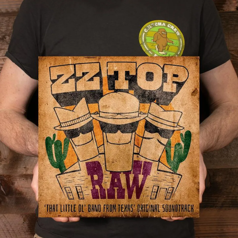 ZZ Top - Raw That Little Ol' Band from Texas Original Soundtrack LP Vinyl Record